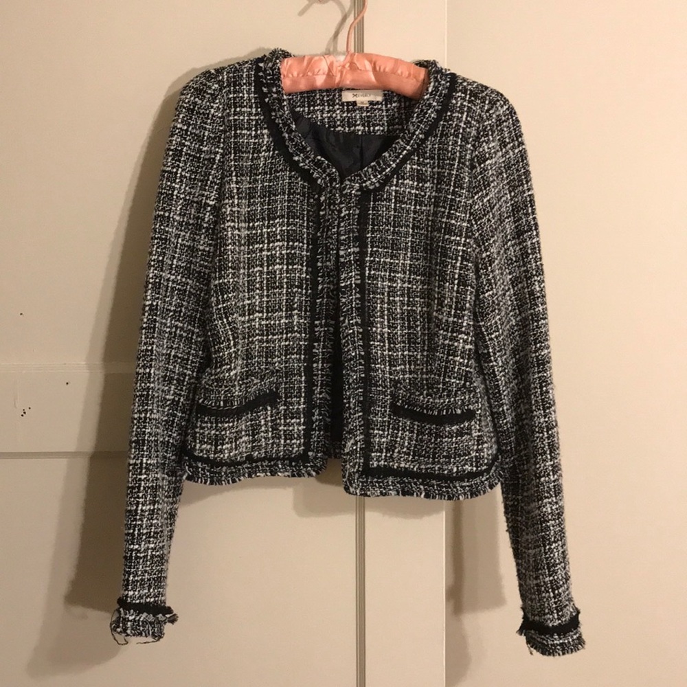 Taffeta blazer